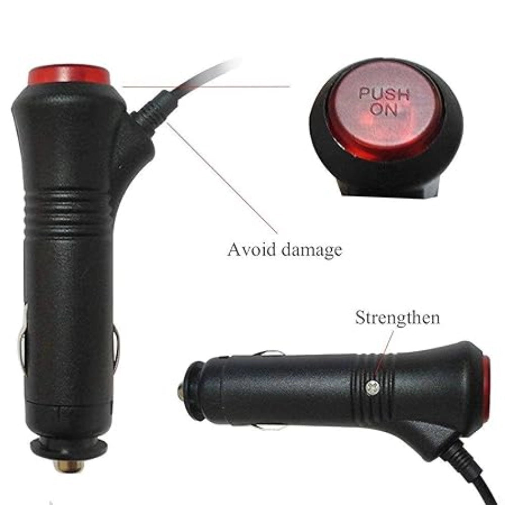 Fashion 8 Led Police Car Flashing Lights Interior Light Car Led 12 V, 12 W Universal For Car (Red and Blue)