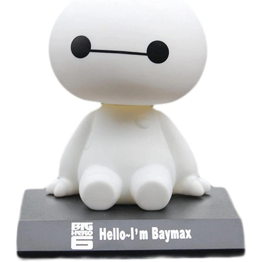 Fashion Shaking Head Toy Creative Car Interior Dashboard (White)