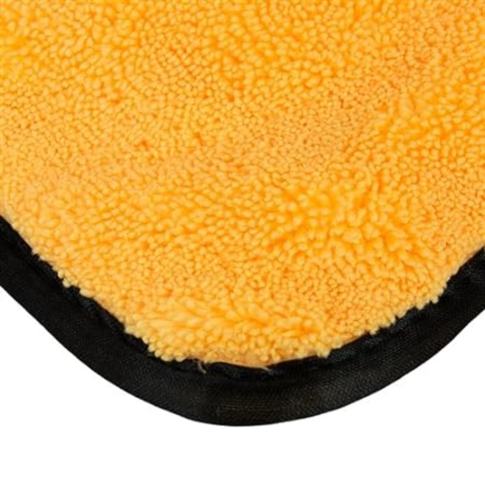 Amfyn Microfiber Cloth Yellow And Black (Yellow And Black)