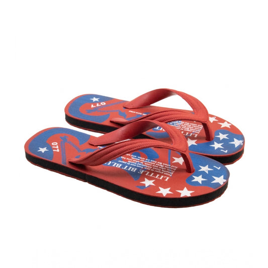 Fashion Unisex Printed Lightweight Flip-Flop Hawai Slipper (Red)