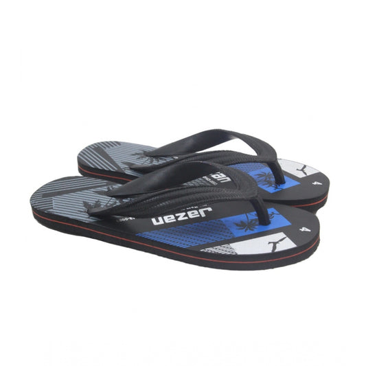 Fashion Unisex Printed Lightweight Flip-Flop Hawai Slipper (Blue)