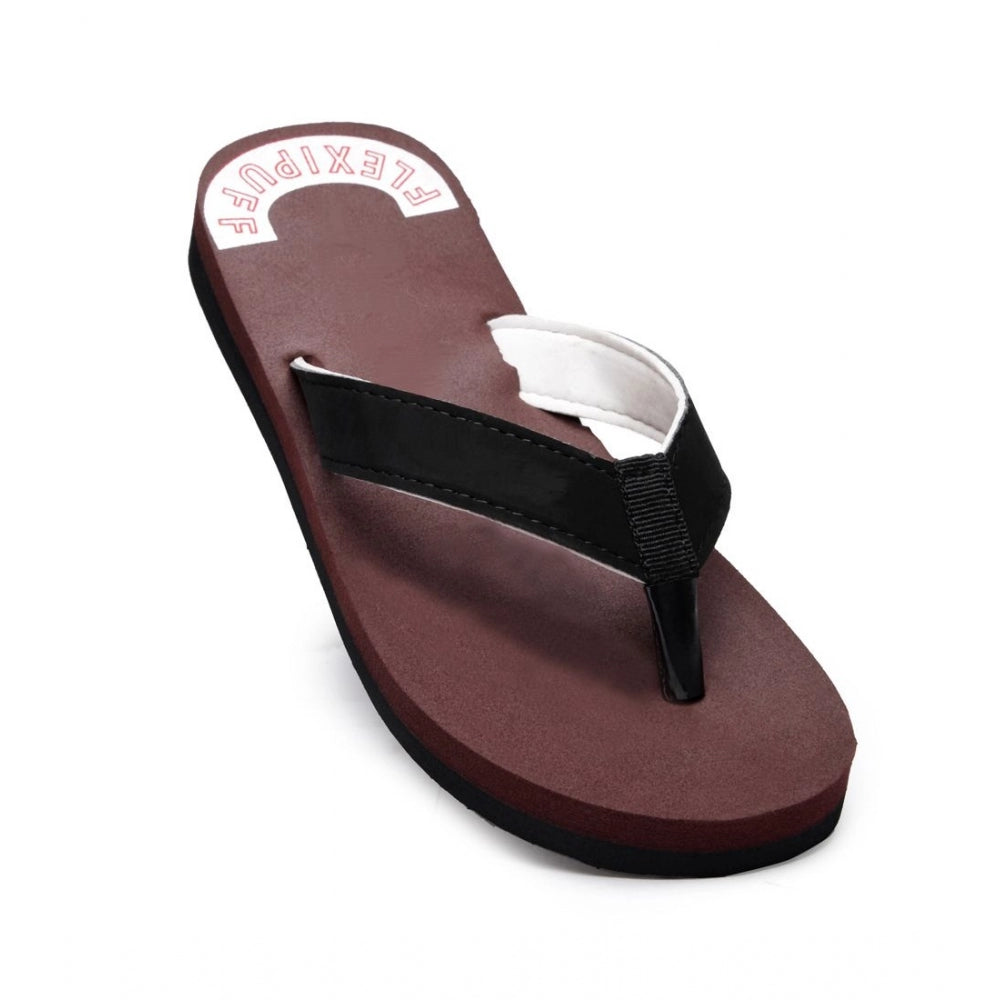 Amfyn Unisex Rubber Comfortable Orthopedic Doctor Slipper and Flip Flops (Maroon)