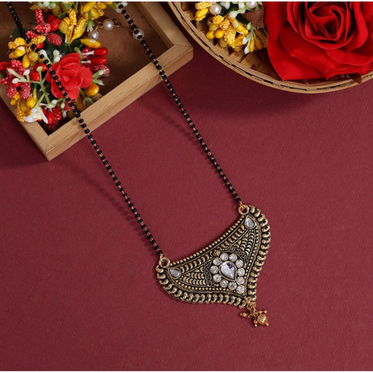 Fashion Women's White Color Mangalsutra