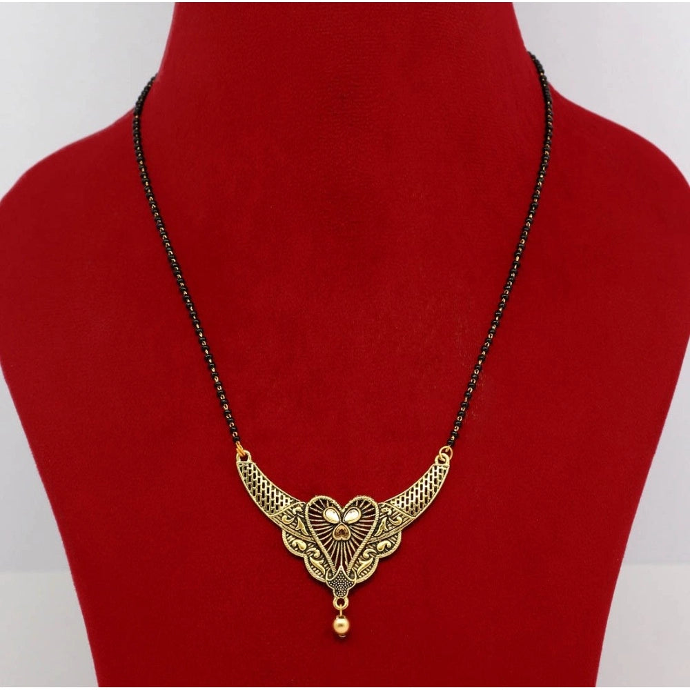Fashion Women's Assorted Color 5 Piece Of Mangalsutra Combo