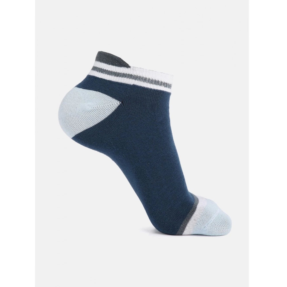 Amfyn 5 Pairs Unisex Casual Cotton Blended Printed Ankle length Socks (Assorted)