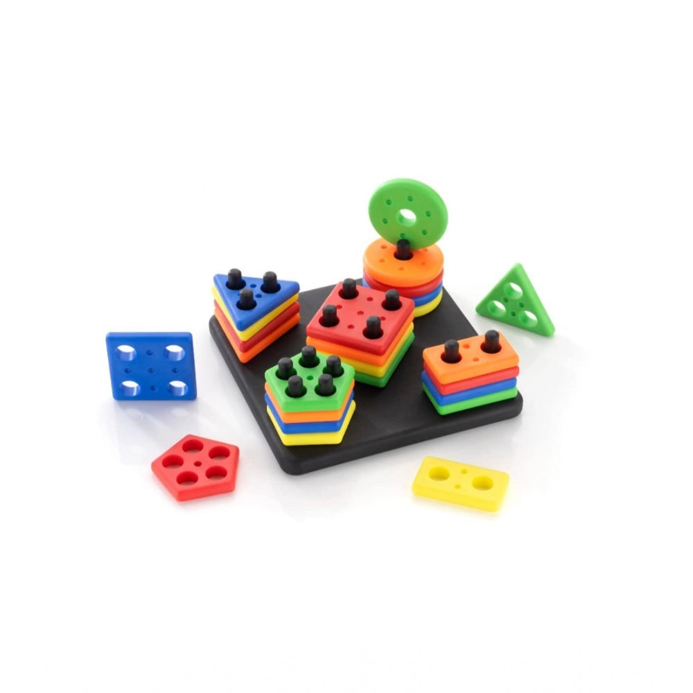 Amfyn Fun And Learning Geometrics Square-Educational Learning Toy (Assorted)