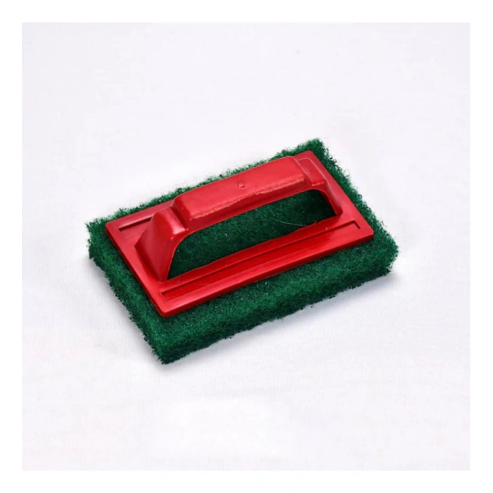 Amfyn Pack Of_2 Tile Cleaning Multipurpose Scrubber Brush with Handle (Assorted)