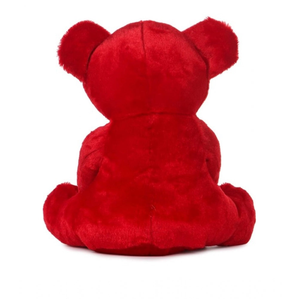 Amfyn Mother And Baby Teddy Bear (Red)