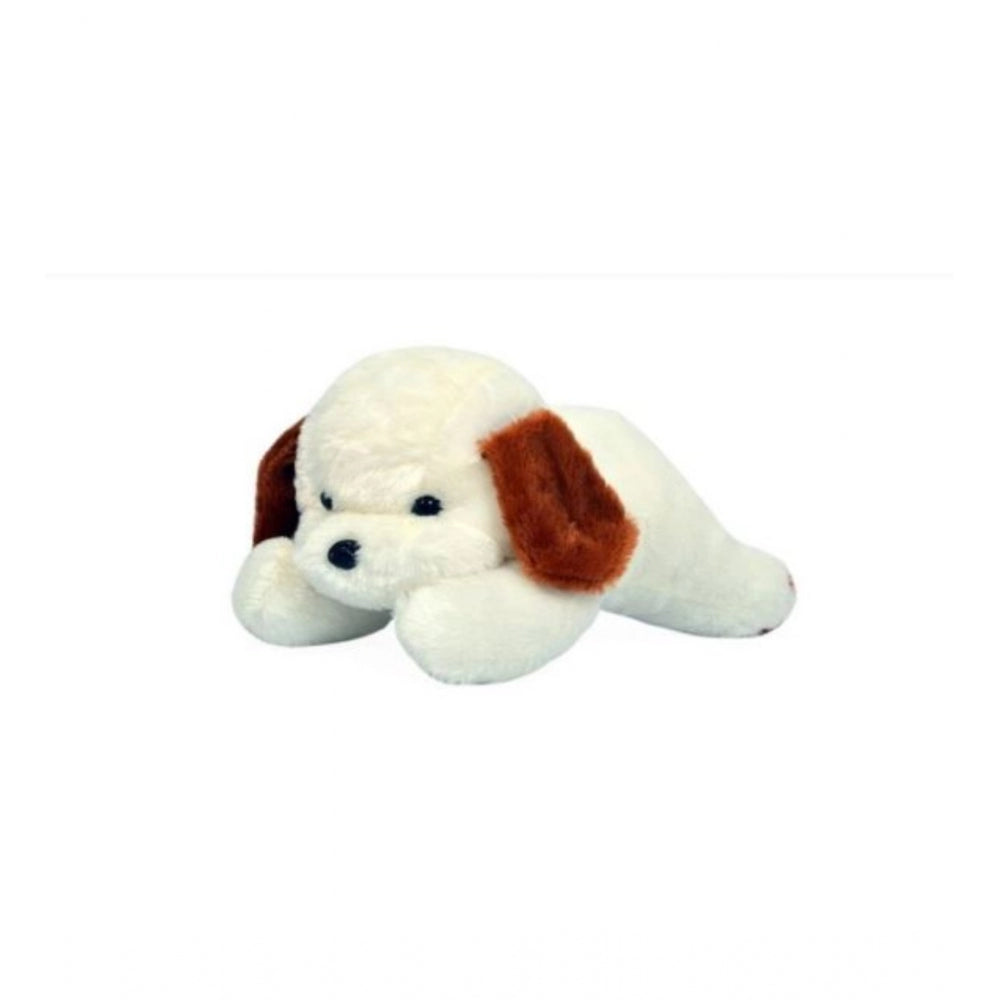 Amfyn Dog Stuffed Plush Animal Toy (White)