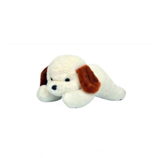 Amfyn Dog Stuffed Plush Animal Toy (White)