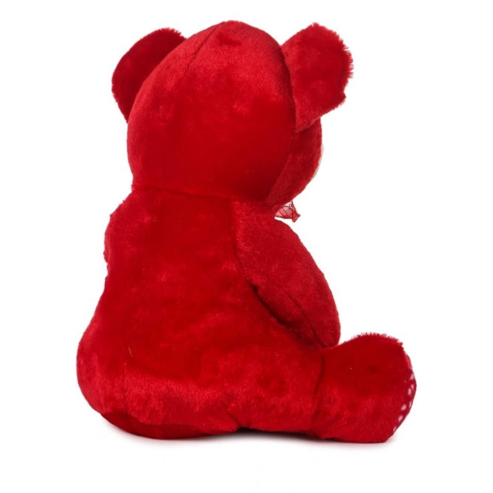 Amfyn Mother And Baby Teddy Bear (Red)