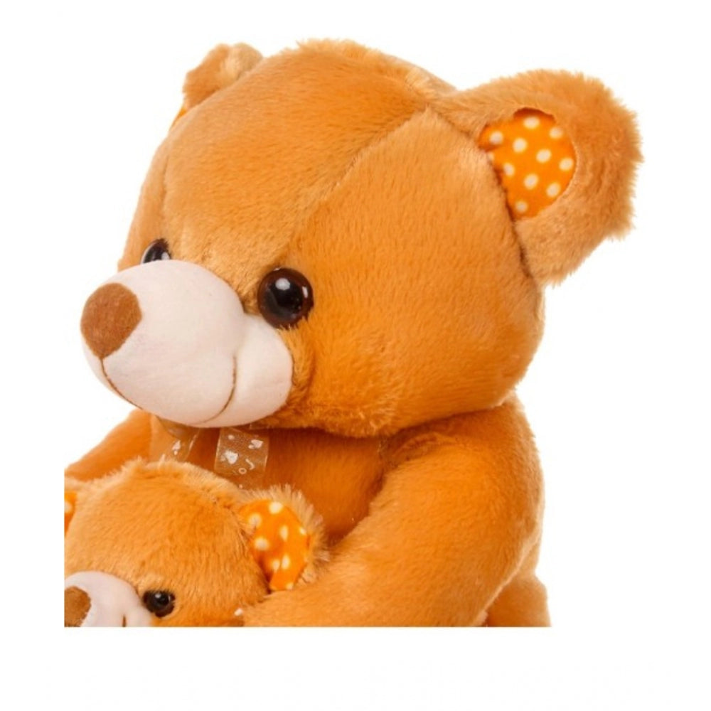 Amfyn Mother And Baby Teddy Bear (Brown)