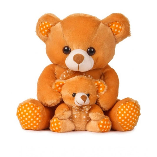 Amfyn Mother And Baby Teddy Bear (Brown)