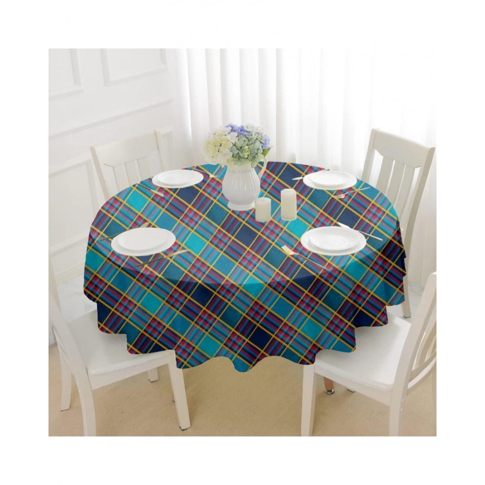 Fashion Checkered Cotton Checks Table Cloth (Multicolor)