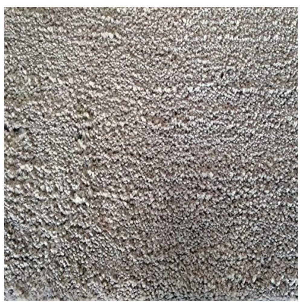 Fashion Solid Polyester Bathmat (Grey)