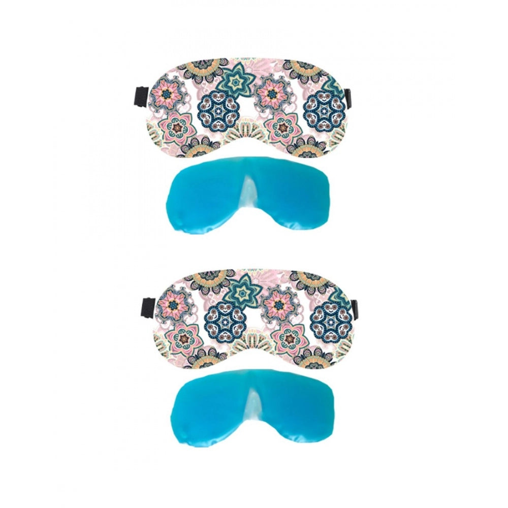 Fashion Printed Polyester Eyemasks (Multicolor)