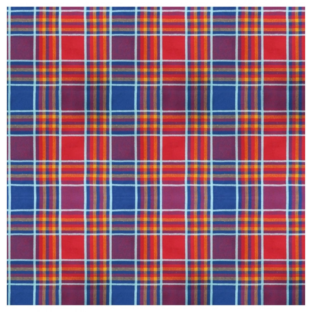 Amfyn Checked Cotton Checks Table Cloth (Multicolor)