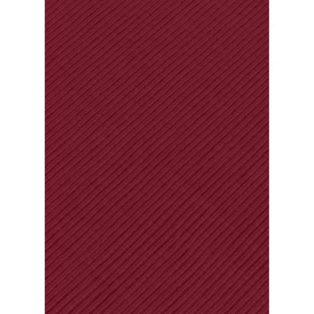 Amfyn Ribbed Cotton Table Runners (Maroon)