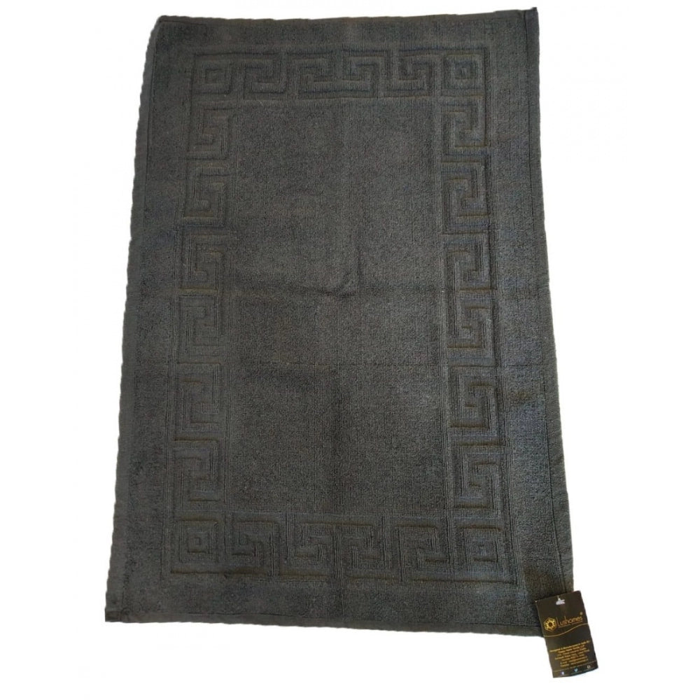 Fashion Solid Cotton Hotel Bathmats (Grey)