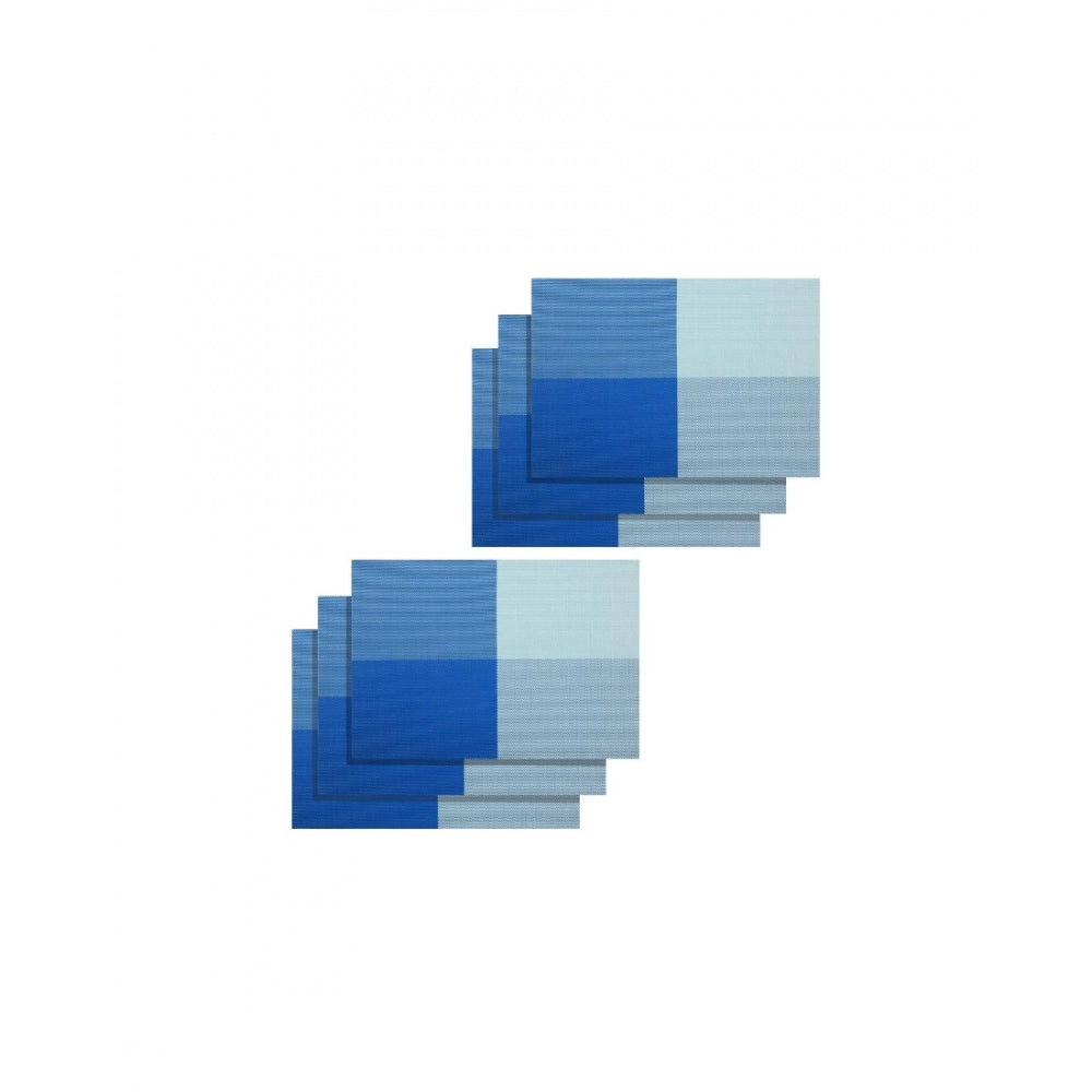 Amfyn Dot Vinyl Place Mats Sets (Blue)