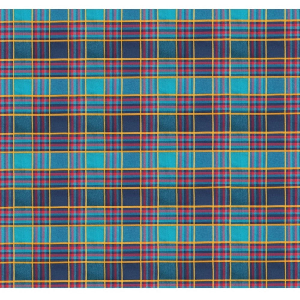 Fashion Checkered Cotton Checks Table Cloth (Multicolor)