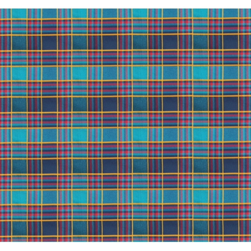 Fashion Checkered Cotton Checks Table Cloth (Multicolor)