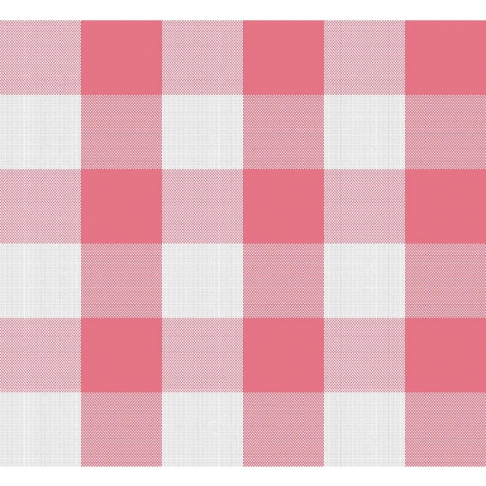 Fashion Checkered Cotton Checks Table Cloth (Pink)