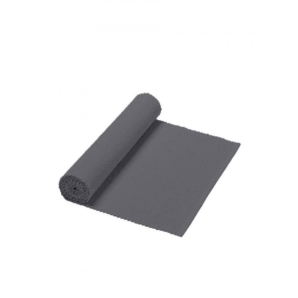 Amfyn Ribbed Cotton Table Runners (Grey)
