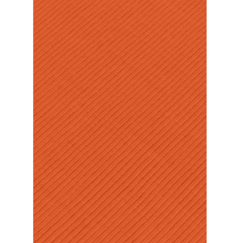 Amfyn Ribbed Cotton Place Mats Sets (Orange)