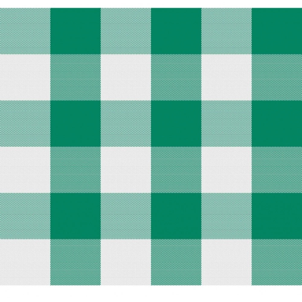 Amfyn Checked Cotton Checks Table Cloth (Light Green)