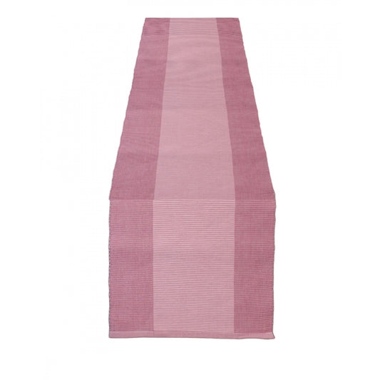 Amfyn Striped Cotton Table Runners (Purple)