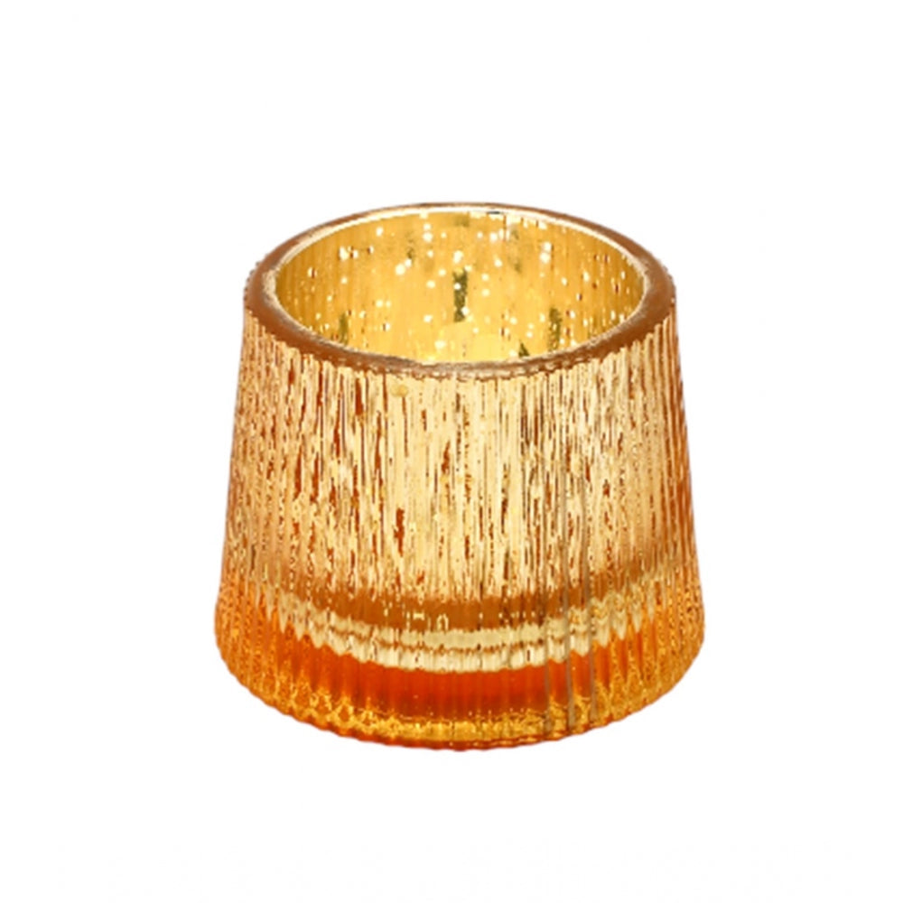 Amfyn Glasseam Votive Tea Light Holder (Gold)