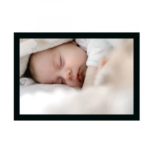 Fashion Baby Photo Painting with Synthetic Photo Frame (Multicolor)