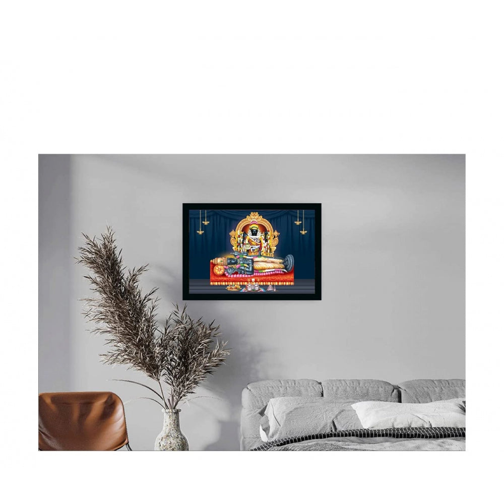 Amfyn Religious Painting with Synthetic Photo Frame (Multicolor)
