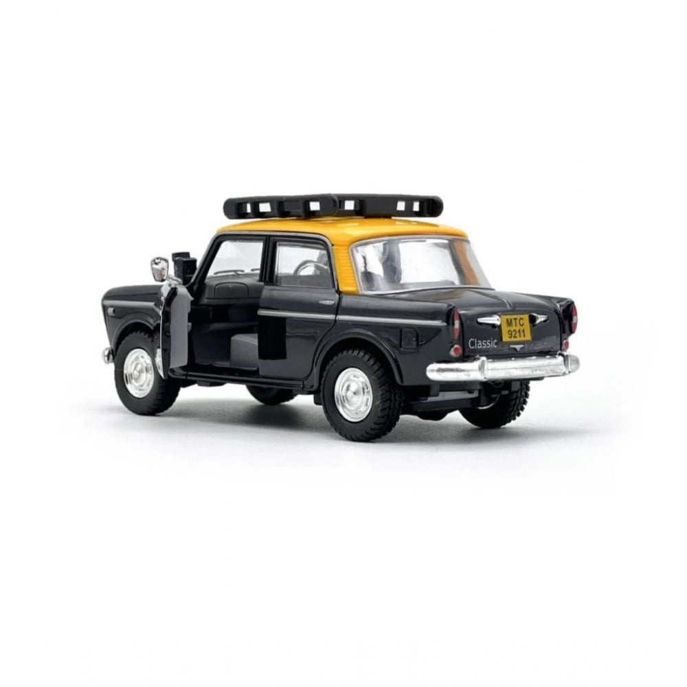 Amfyn Plastic Bombay Ambassador Taxi Car (Black)