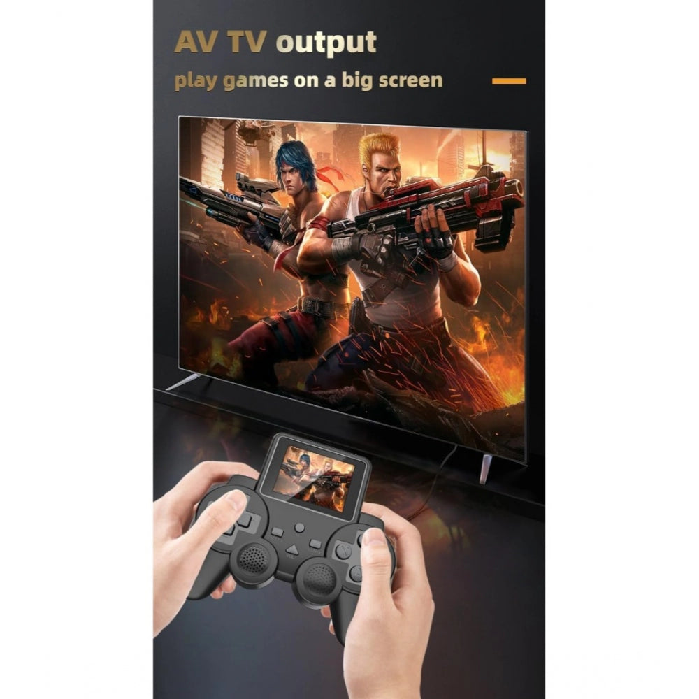 Amfyn Plastic Handheld Gaming Console (Black)