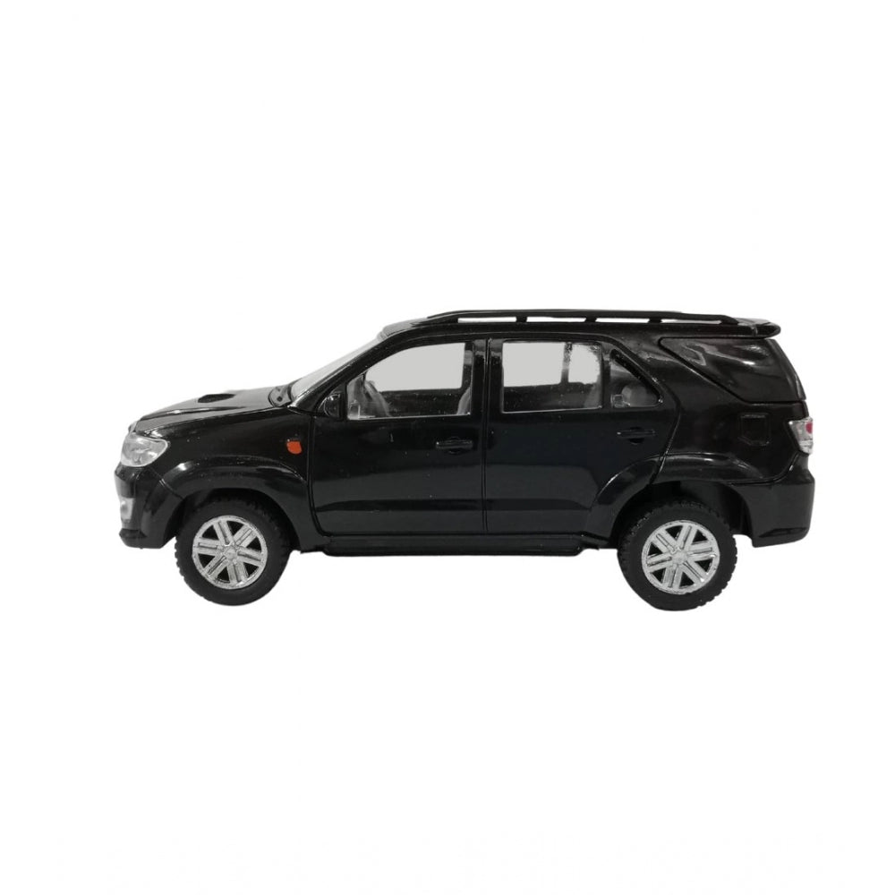 Amfyn Plastic Pull Back Action Suv Fortuner (Black)