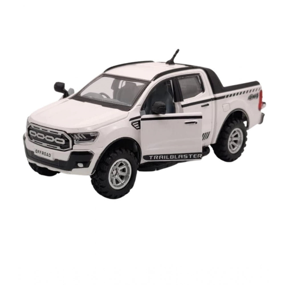 Amfyn Plastic Trailblaster Toys Truck With Door And Tailgate Openable Pickup Truck (Assorted)