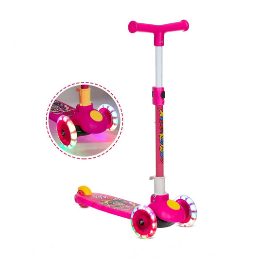 Amfyn Plastic Height Adjustable Foldable Scooter (Assorted)