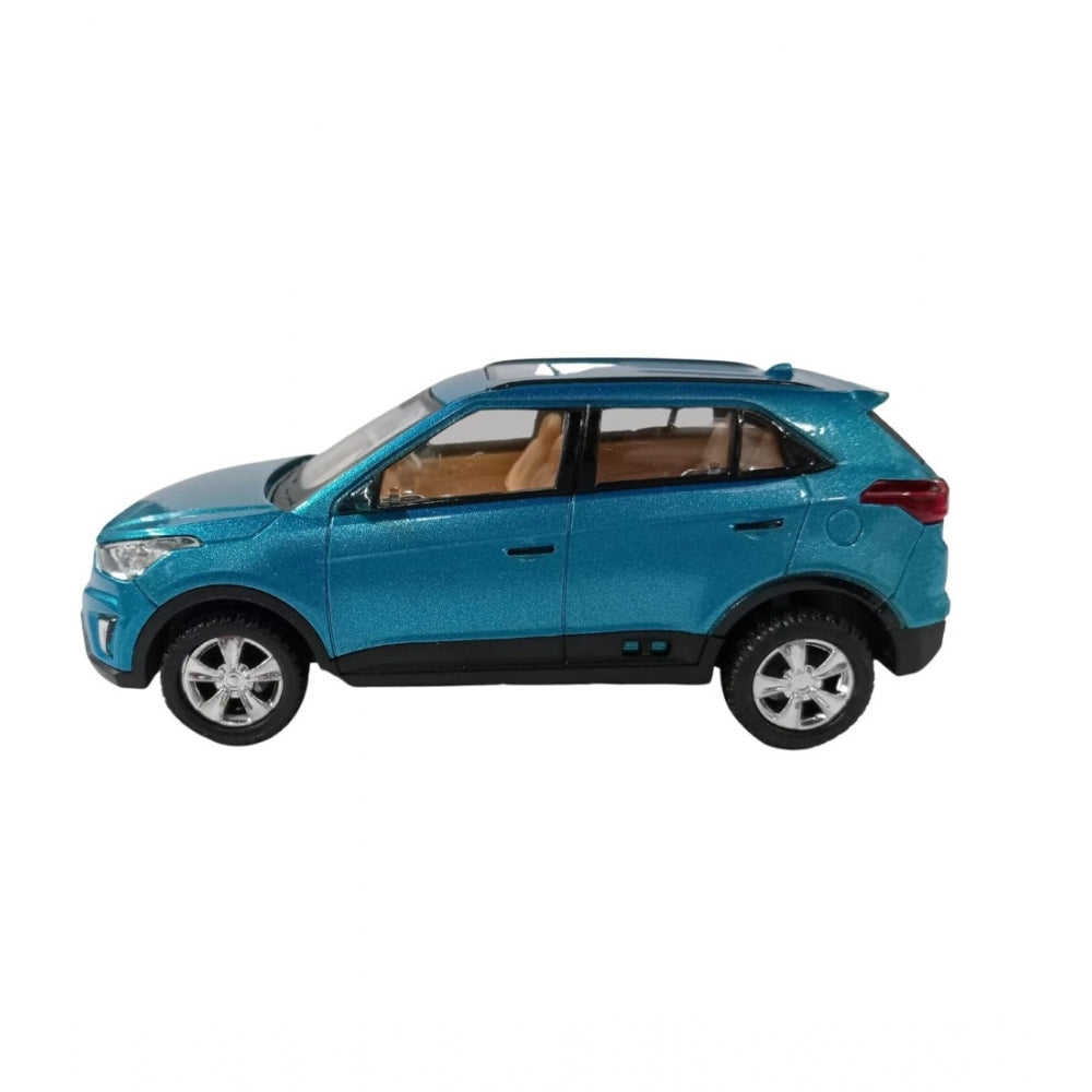 Amfyn Plastic Pull Back Action Model Car (Blue)