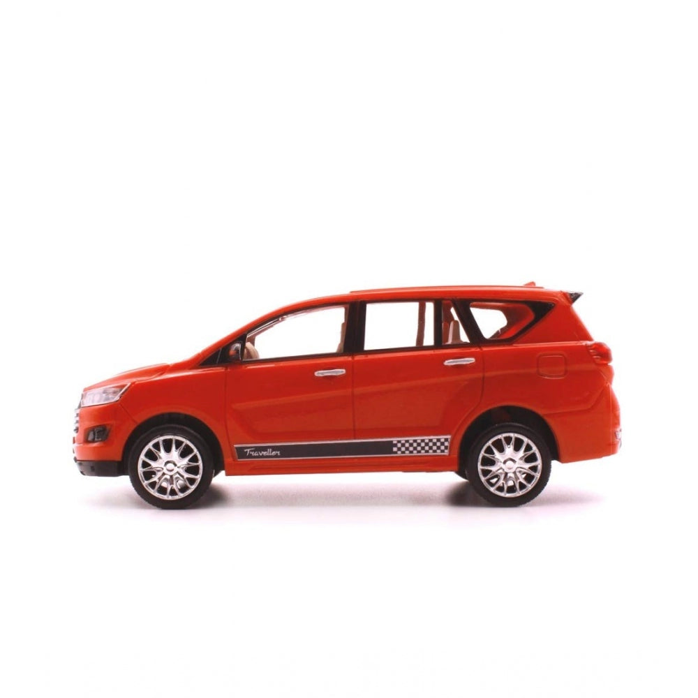 Amfyn Plastic Innova Crysta Pull Back Car (Red)