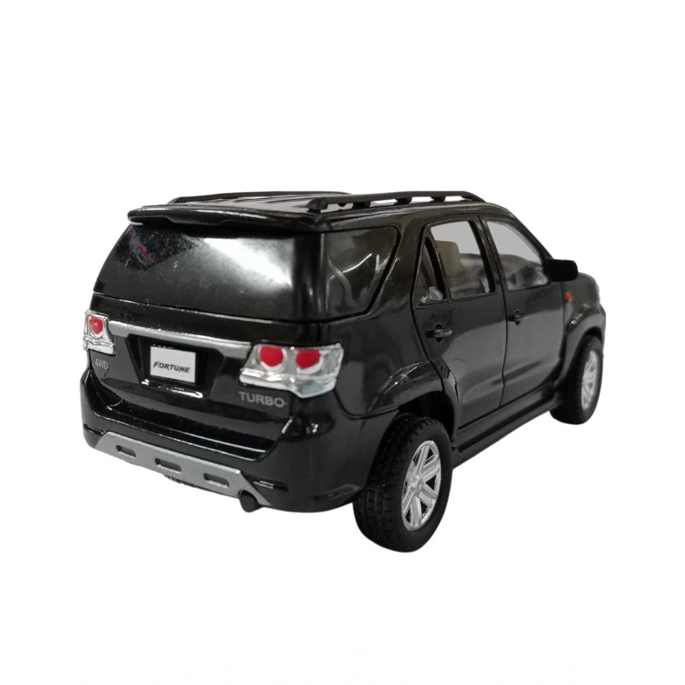 Amfyn Plastic Pull Back Action Suv Fortuner (Black)