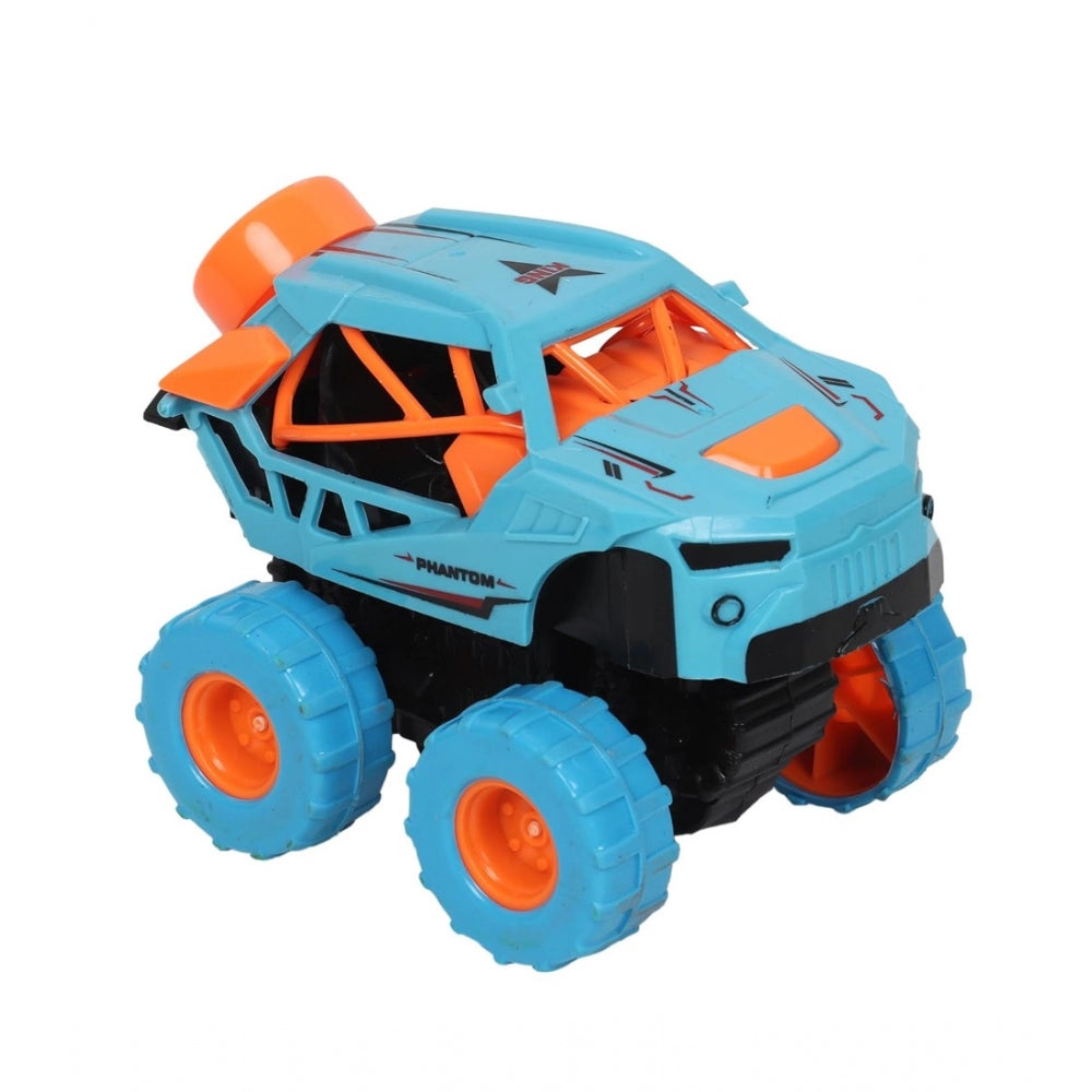 Amfyn Plastic Friction Powered Monster Truck Push Go Off Road Car (Assorted)