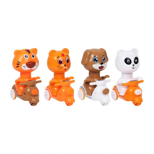 Amfyn Plastic Kitty Push And Go Friction Toy For Kids (Assorted)