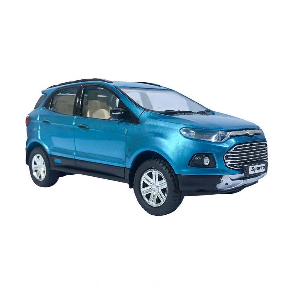 Amfyn Plastic Pull Back Action Sports Echo Suv Model Car (Blue)