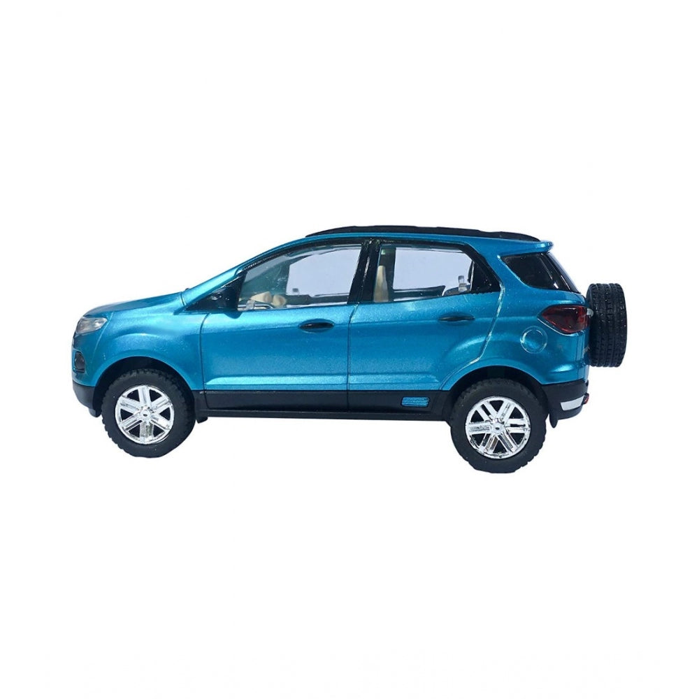 Amfyn Plastic Pull Back Action Sports Echo Suv Model Car (Blue)