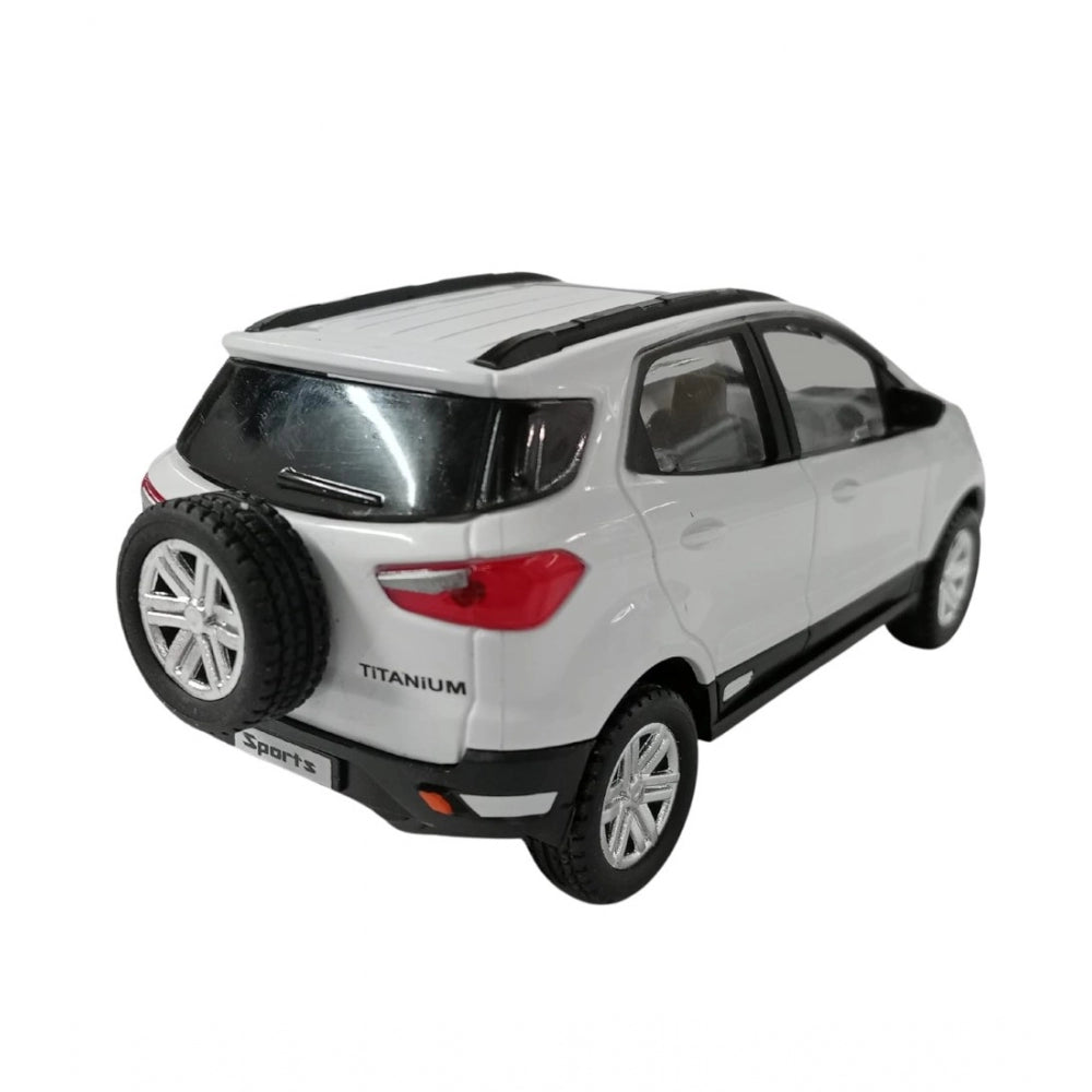 Amfyn Plastic Sports Echo Toy Car (White)