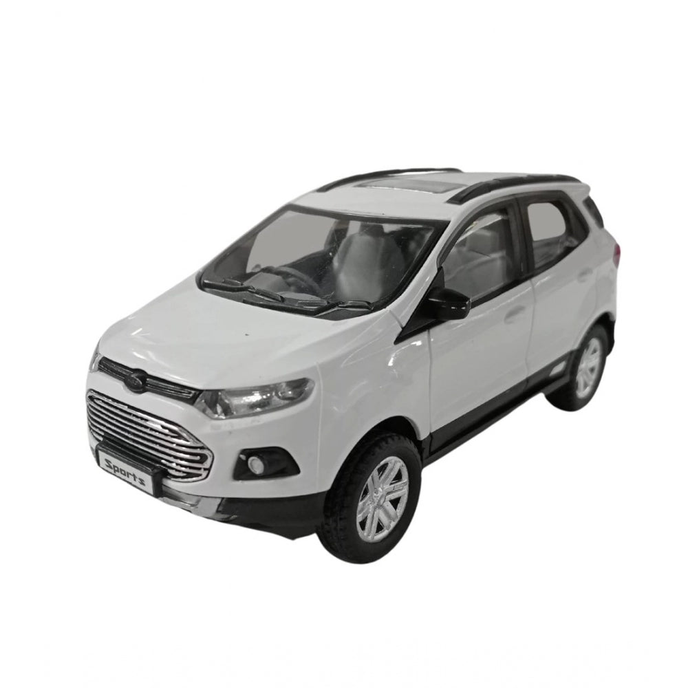 Amfyn Plastic Sports Echo Toy Car (White)