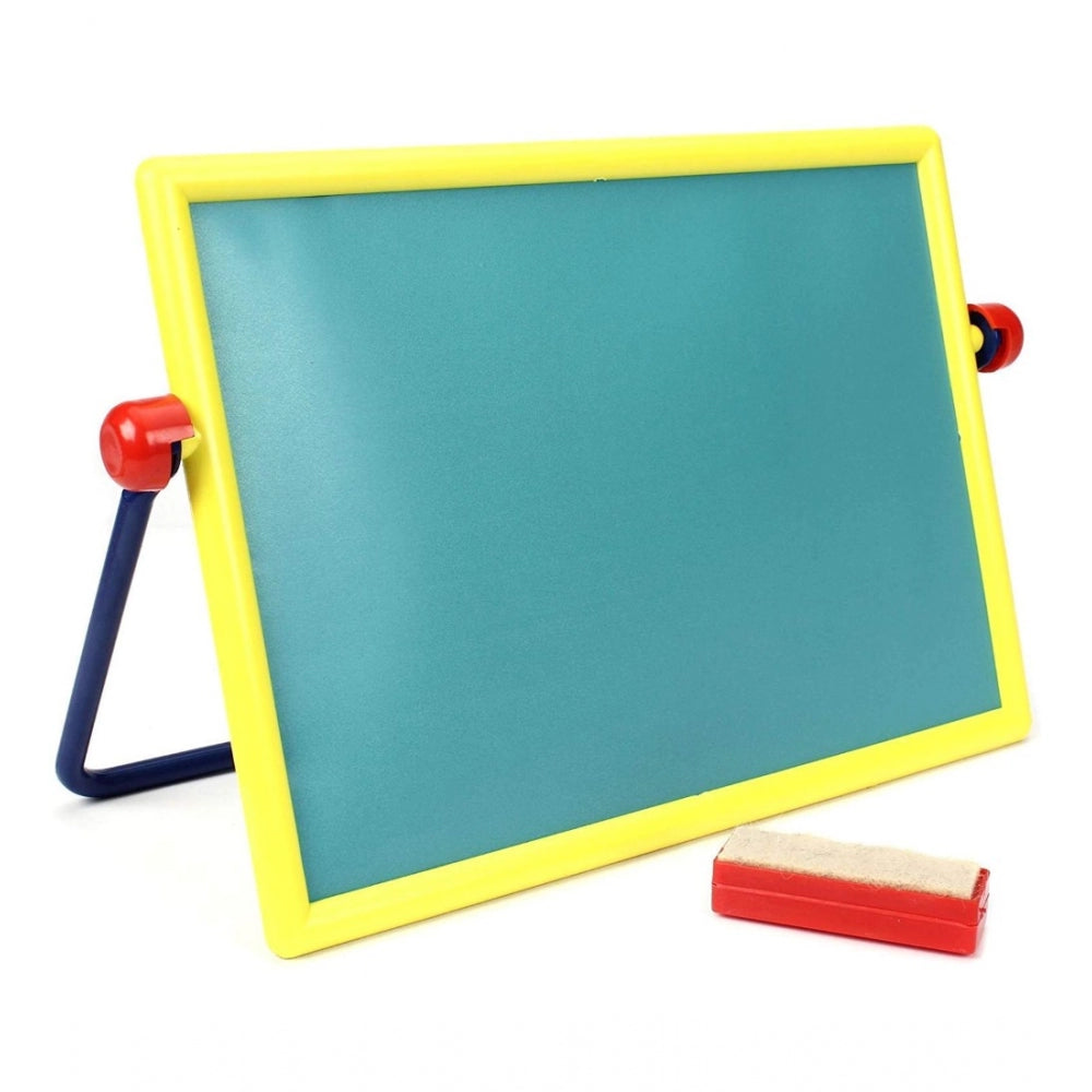 Amfyn Plastic 2 In 1 Magnetic Alphabets Numbers Comem Writing Board For Kids (Multicolor)