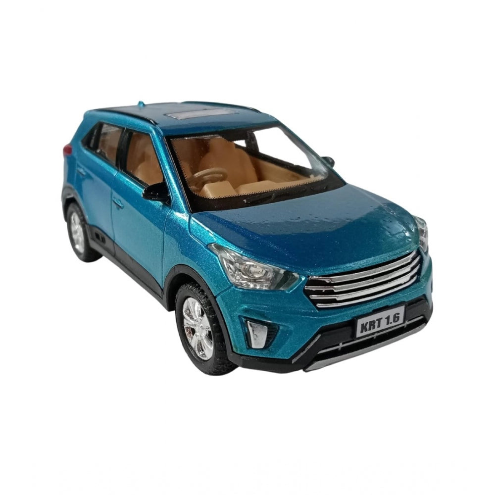Amfyn Plastic Pull Back Action Model Car (Blue)